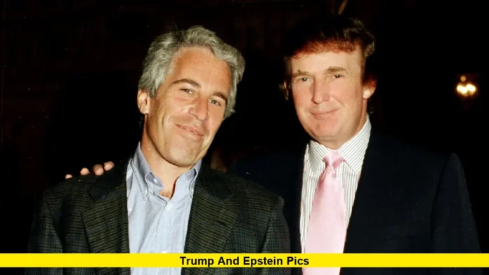 Trump and Epstein Pics