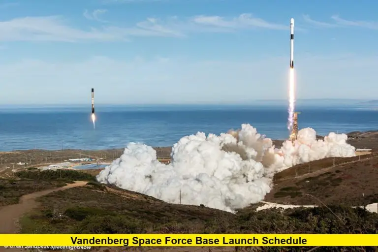 Vandenberg Space Force Base Launch Schedule