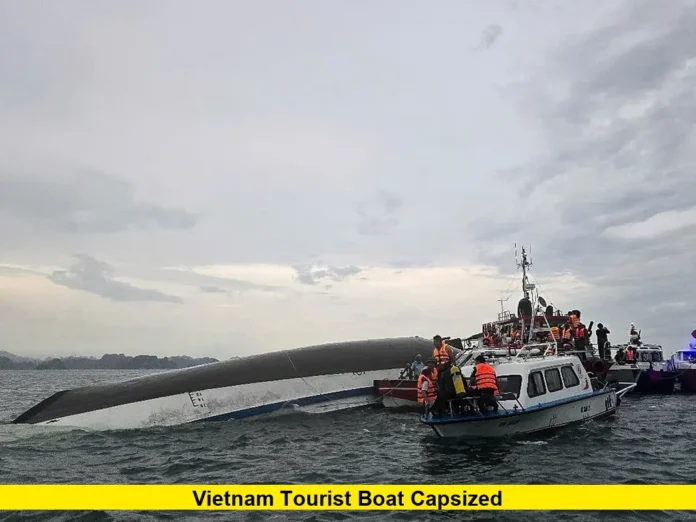 Vietnam Tourist Boat Capsized