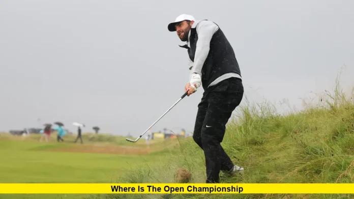 where is the open championship, Royal Portrush, British Open 2025, Scottie Scheffler, Rory McIlroy, Claret Jug, golf leaderboard, final round, Northern Ireland, golf major,