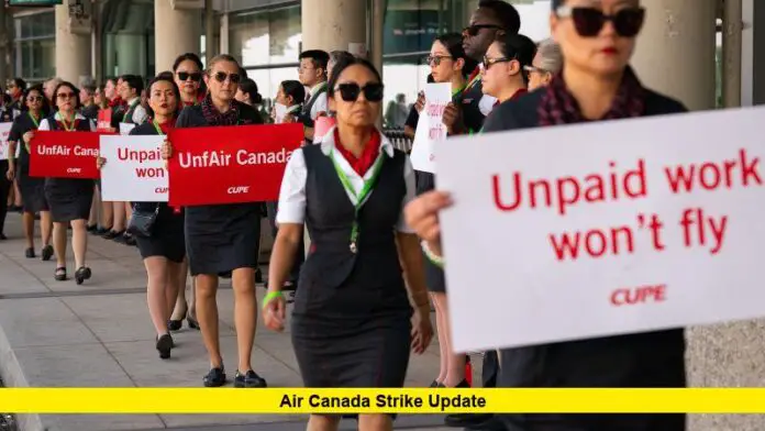 Air Canada Strike Update