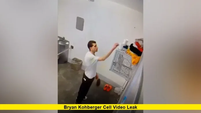 Bryan Kohberger Cell Video Leak