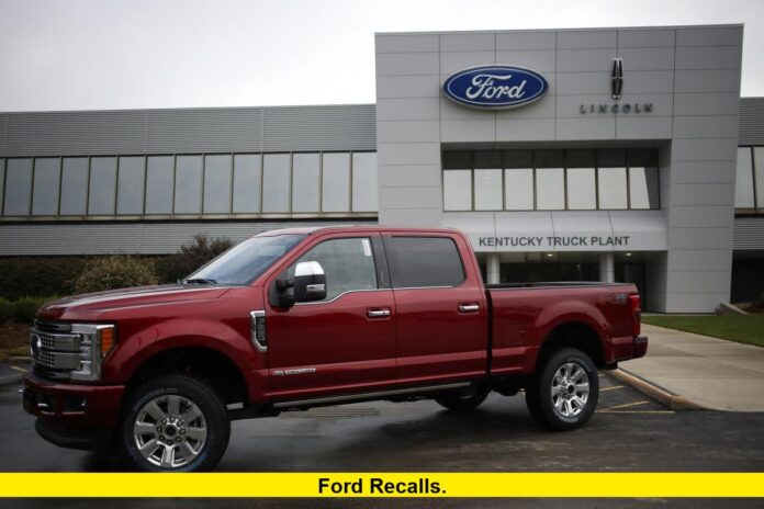 FORD RECALLS