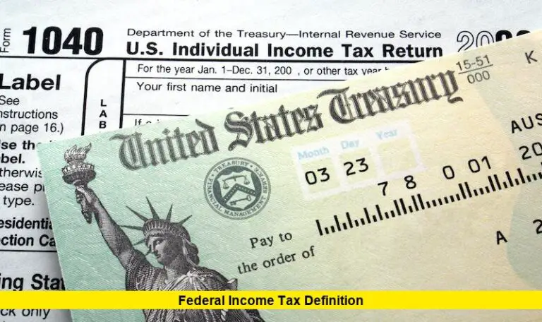 Federal Income Tax Definition