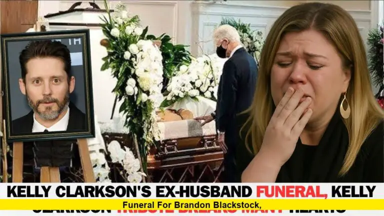 Funeral for Brandon Blackstock