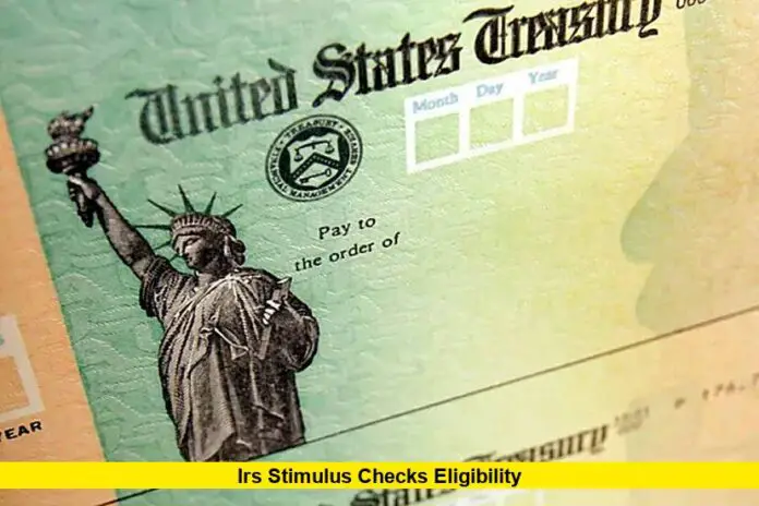 IRS Stimulus Checks Eligibility