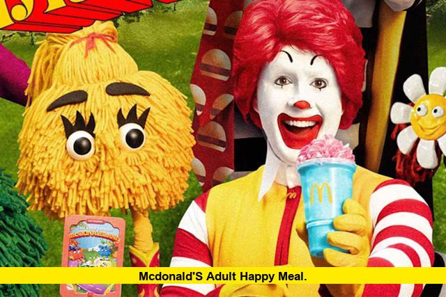 McDonald's Adult Happy Meal
