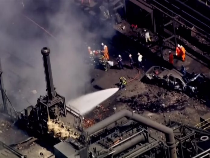 Pittsburgh steel plant explosions
