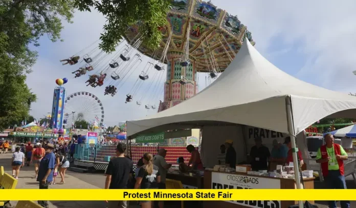 Minnesota State Fair Protest