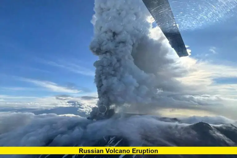 Russian Volcano Eruption