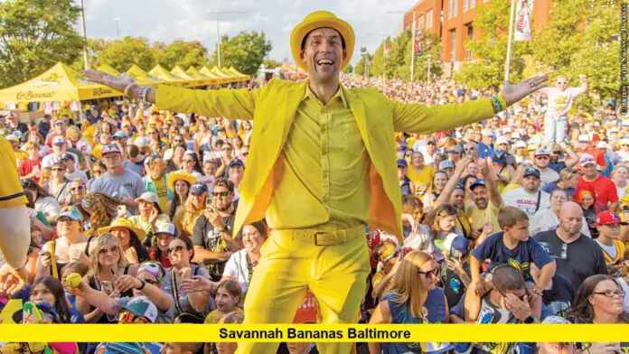 SAVANNAH BANANAS BALTIMORE