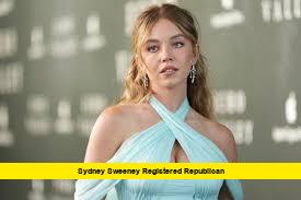 Sydney Sweeney registered Republican