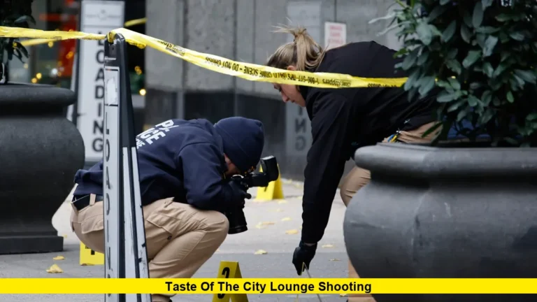 Taste of the City Lounge Shooting