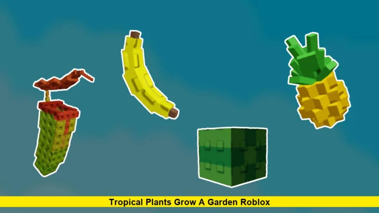Tropical Plants Grow A Garden Roblox