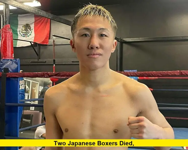 Two Japanese boxers died