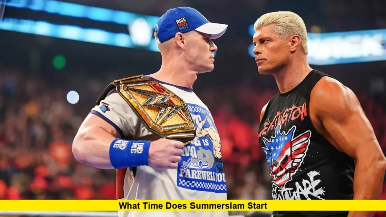 What time does SummerSlam start
