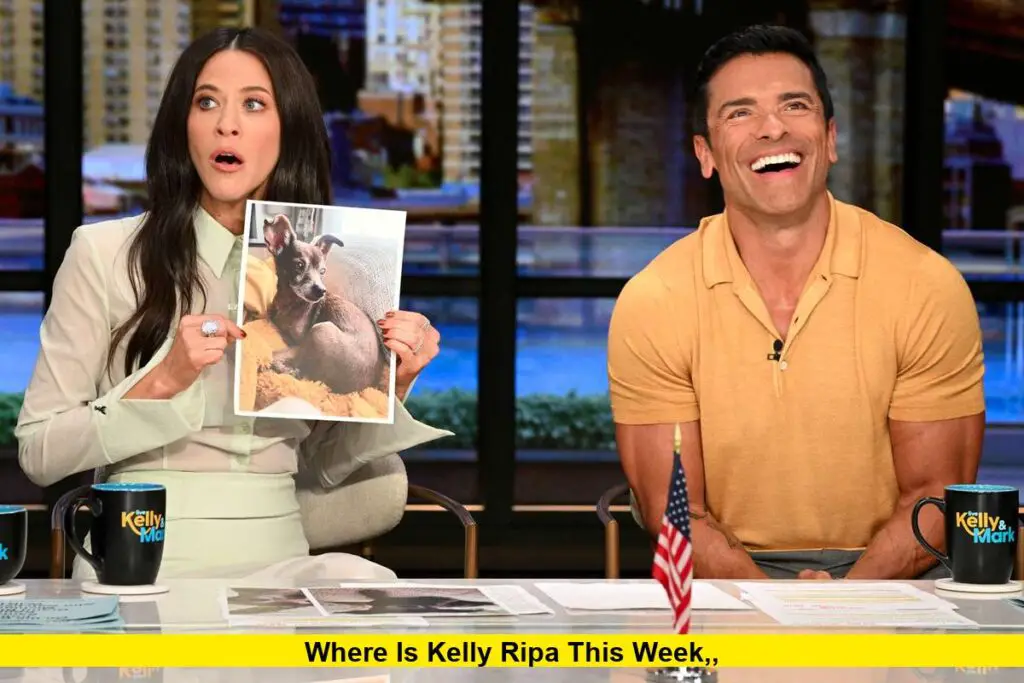 Where Is Kelly Ripa This Week