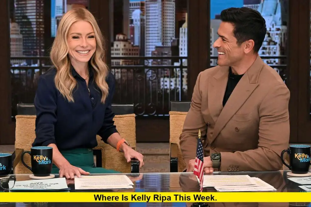 Where Is Kelly Ripa This Week