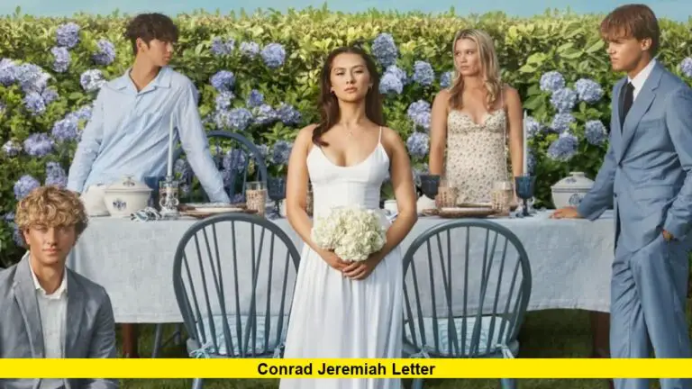 Conrad Jeremiah letter