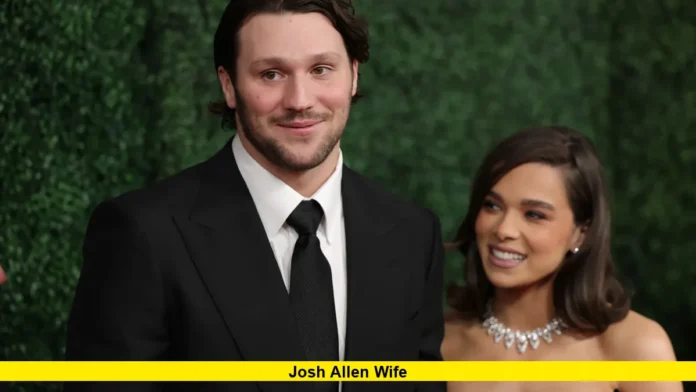 Josh Allen wife Hailee Steinfeld