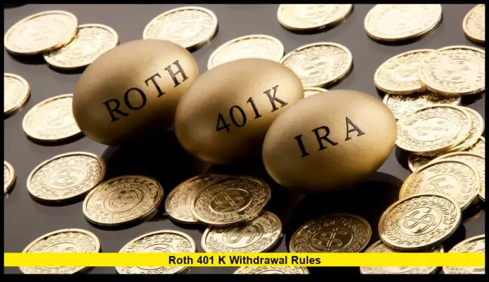 roth 401 k withdrawal rules