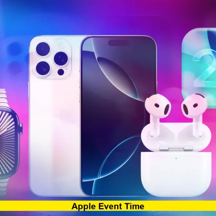 Apple Event Time Confirmed