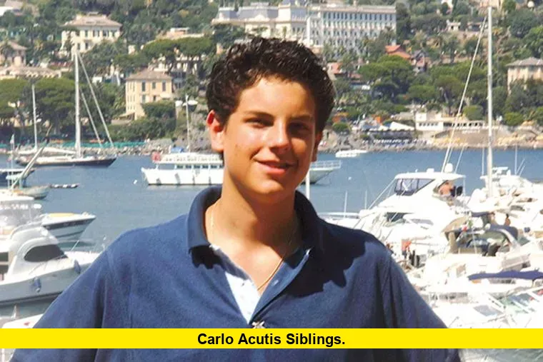 Carlo Acutis Siblings
