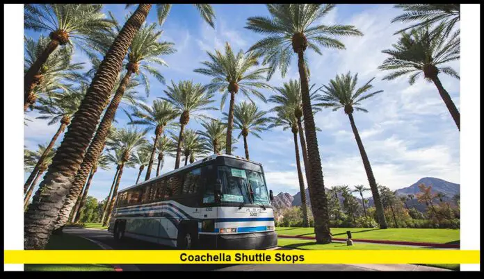 Coachella Shuttle Stops