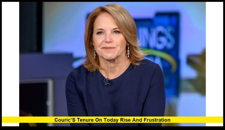Why Did Katie Couric Leave the Today Show? The Real Reasons Behind Her Departure