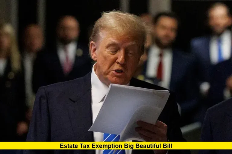 estate tax exemption big beautiful bill