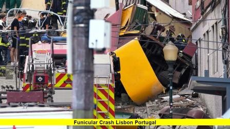 Funicular Crash Lisbon Portugal