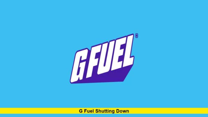 G Fuel Shutting Down