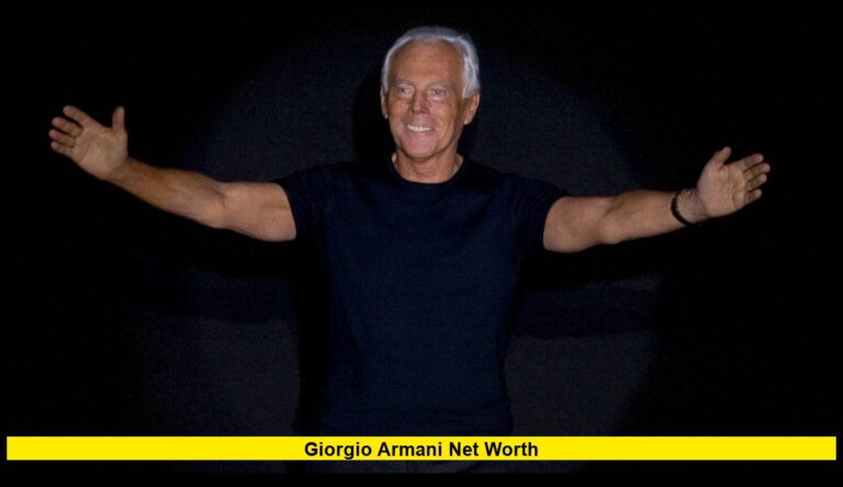 Giorgio Armani net worth