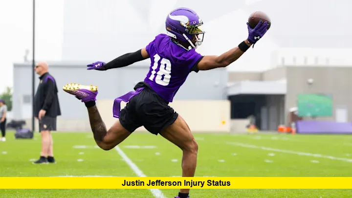 Justin Jefferson Injury Status