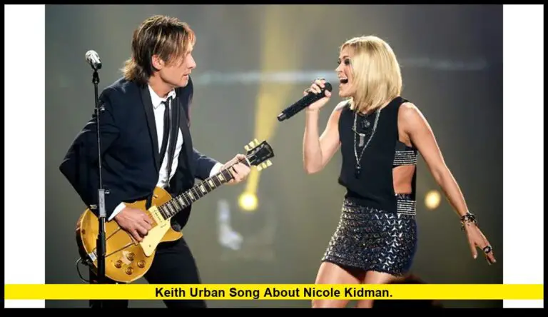 Keith Urban song about Nicole Kidman