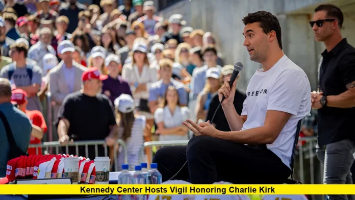 Kennedy Center Hosts Vigil Honoring Charlie Kirk
