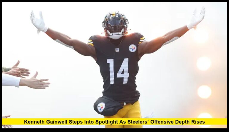 Kenneth Gainwell Steps into Spotlight as Steelers’ Offensive Depth Rises