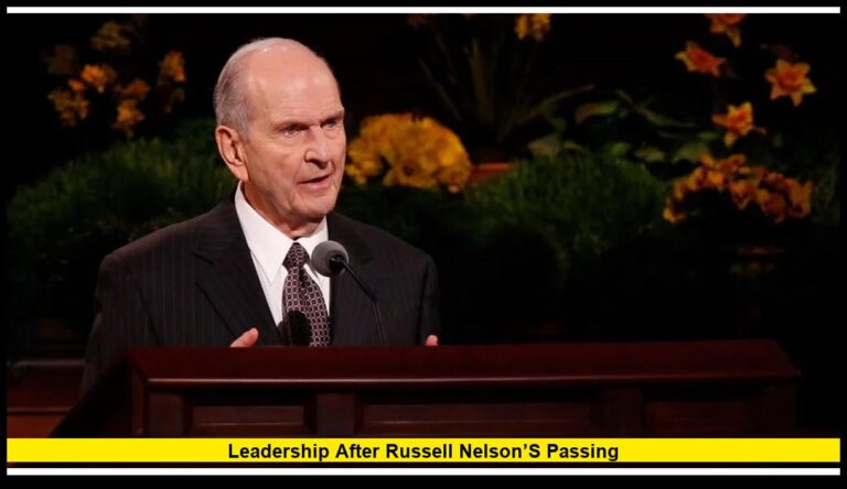 President of the Quorum of the Twelve Apostles: Leadership After Russell Nelson’s Passing
