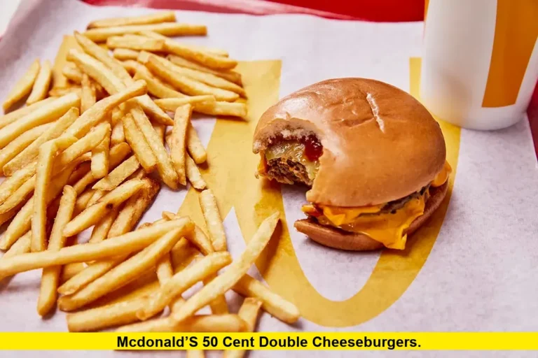 McDonald’s 50 Cent Double Cheeseburgers.