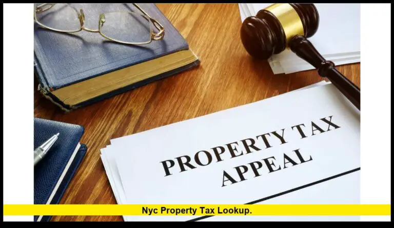 NYC property tax lookup