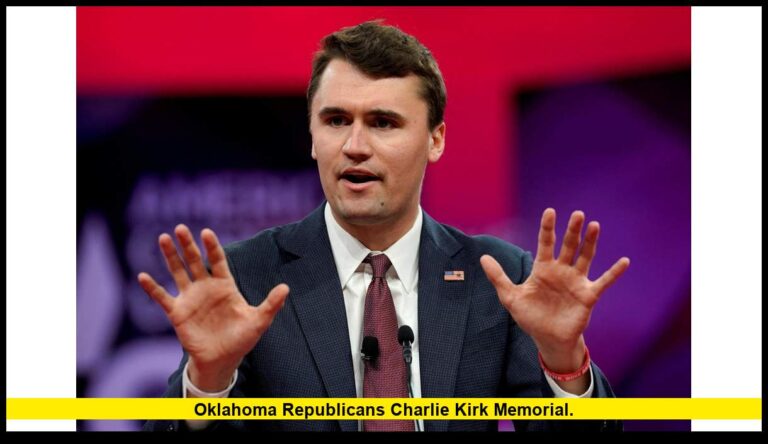 Oklahoma Republicans Charlie Kirk memorial