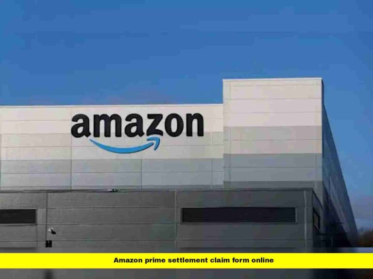 Amazon Prime Settlement Claim Form Online