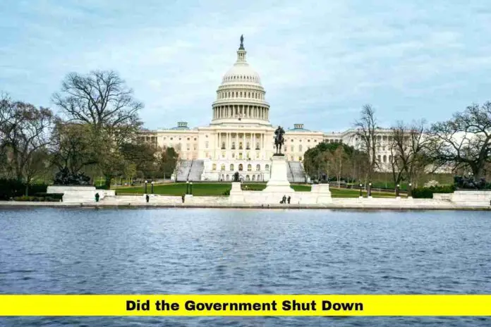 Did the Government Shut Down