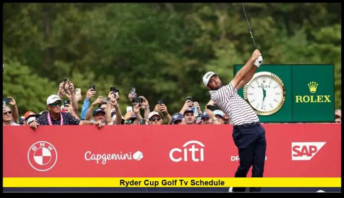 Ryder Cup Golf TV Schedule Ryder Cup Golf TV Schedule: Complete Guide for U.S. Viewers