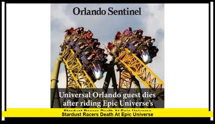 Stardust Racers Death at Epic Universe