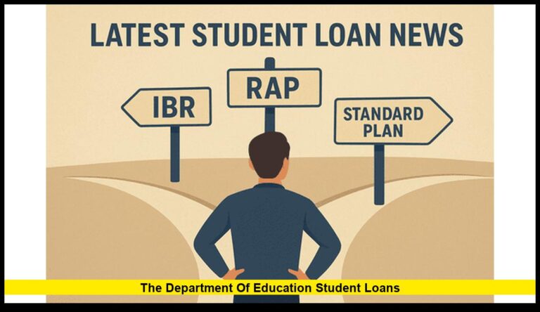 The Department of Education student loans