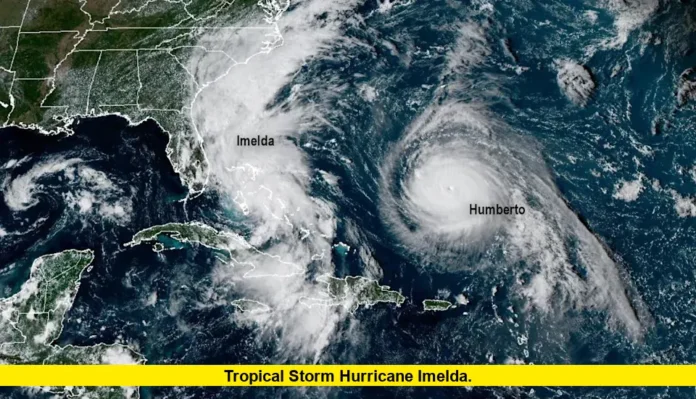 Tropical Storm Hurricane Imelda