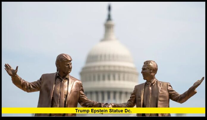 Trump Epstein statue DC. Trump Epstein statue DC