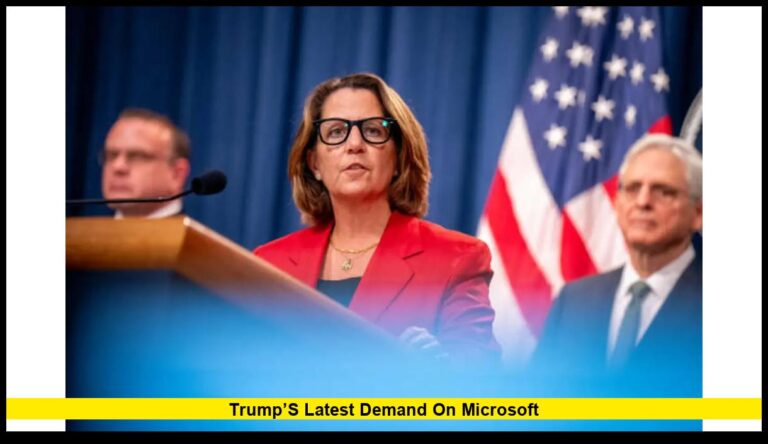 Lisa Monaco at the Center of Trump’s Latest Demand on Microsoft