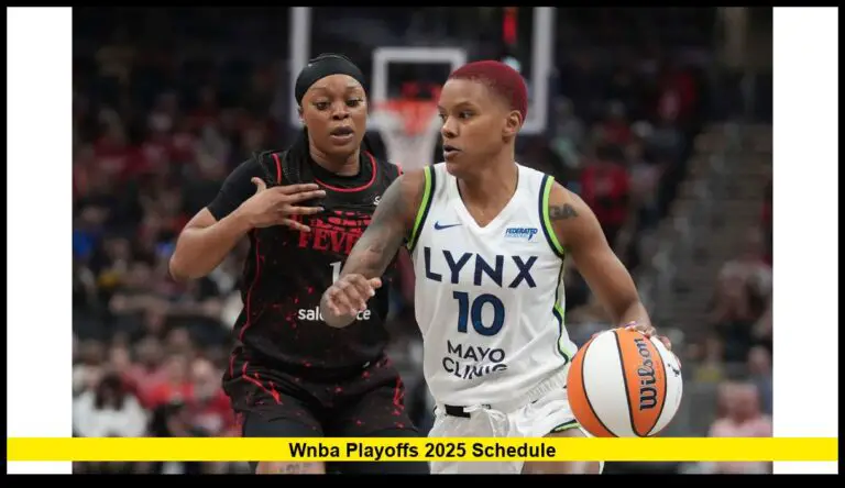 WNBA Playoffs 2025 Schedule